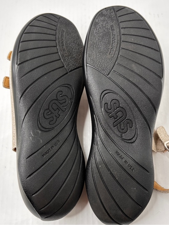 SAS Mystic Slingback Sandals Comfort Tripad Beige Leather Womens Sz 9 Narrow NEW main image 11
